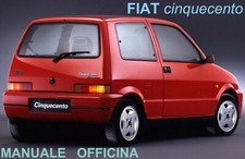 FIAT cinquecento MANUALE