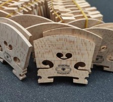 Ponte per violino di grado A 10 pezzi, ponti per violino in legno di acero invecchiato, misura 4/4