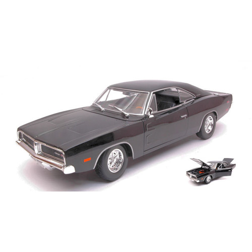 Dodge charger 1969 - charger, black