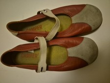 SLIP ON DONNA CAMPER PELLE