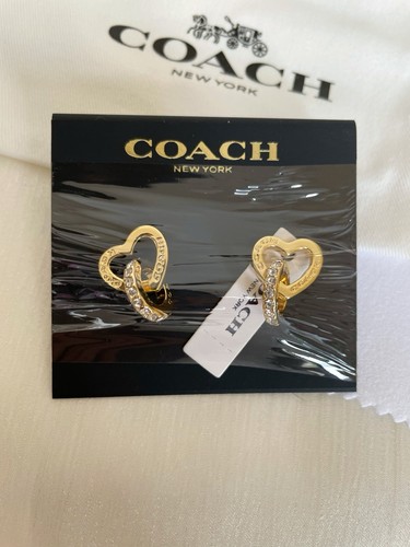Orecchini coach cuori - coach, ad