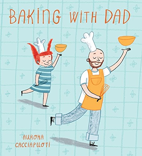 Baking with dad - dad, (child's