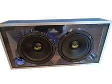 Audiotop Pulse Coppia Subwoofer 10" con Box Plexiglass Retroilluminato Blu Usato