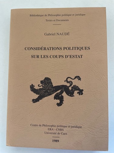 Considérations politiques sur