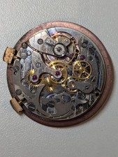 Mouvement Chronographe Landeron 48 Titus En Bon État Avec Cadran Aiguille
