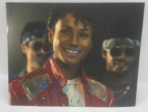 Jaafar jackson signed 8x10 - signed,