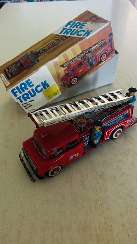 Gioco latta camion vigili - gioco,