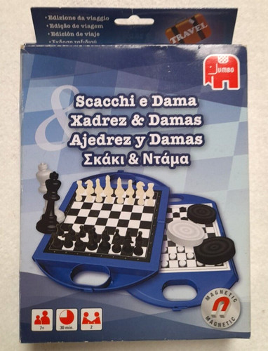 Scacchi dama viaggio - e,