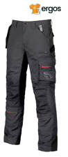 U POWER Pantaloni da Lavoro RACE Multistagione da Uomo Nero ?PREZZO OUTLET?