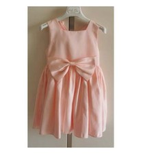 Vestito abito bambina bimba girl rosa taglia 6 /7 anni elegante cerimonia fiocco