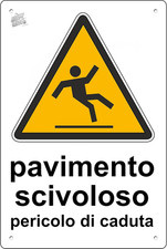 Cartello Alluminio Pavimento