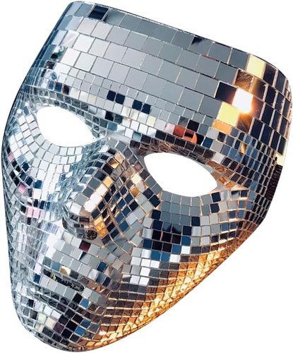 Specchio disco ball - disco, maschera
