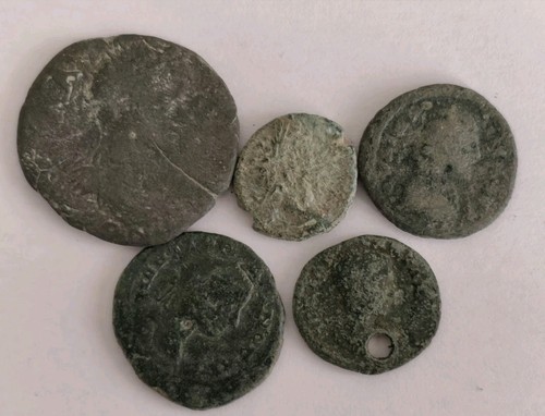 Lotto antiche monete - di, 5