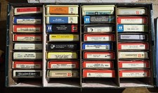 Vintage 8 Track Tape Lot w/