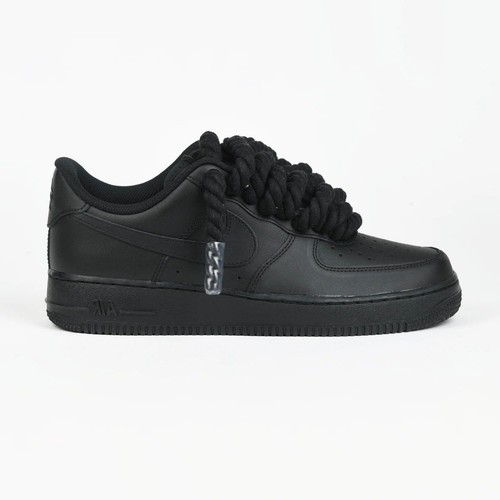 Nike air force black rope - force, 1