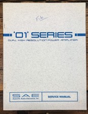 Amplificatore SAE modello 2401