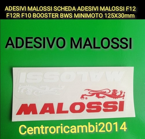 Adesivi malossi scheda adesivo - adesivi,