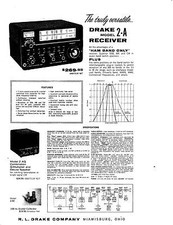 Drake 2A Ham Radio Ricevitore