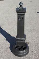 FONTANA IN GHISA MODELLO MILANO senza RUBINETTO ALTA H 110 CM