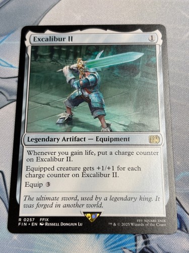 Mtg excalibur final fantasy - mtg,