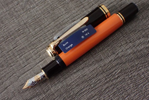 Pelikan m800 burnt orange - pelikan,