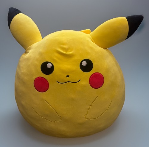 Pikachu squishmallow jumbo - pikachu, 34"