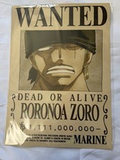ONE PIECE Roronoa Zoro WANTED