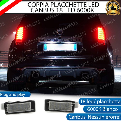 Coppia luci targa plafoniere - targa,