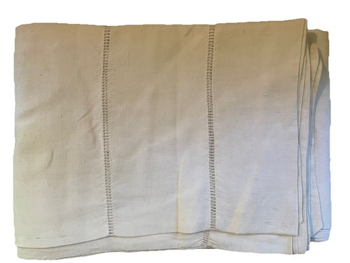 Antique french linen huge - french,