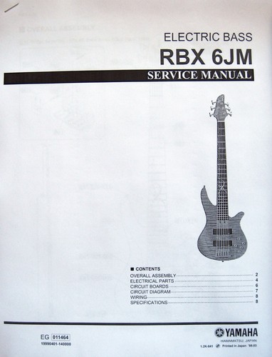 Yamaha rbx 6jm basso - rbx,