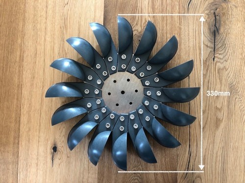 Ruota idraulica pelton 330 - pelton,