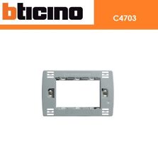 SUPPORTO 3 POSTI CON VITI BTICINO SERIE LUNA C4703.