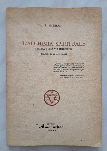 Alchimia spirituale tecnica - spirituale,