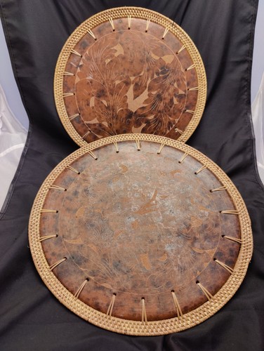 Pair unusual pottery - of,