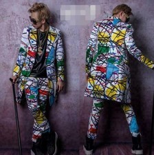 Giacca lunga uomo scenografia