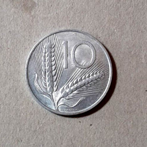 Repubblica lire 1969 - lire, 10