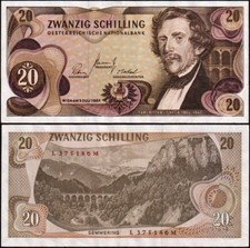 AUSTRIA - 20 Schilling 1967