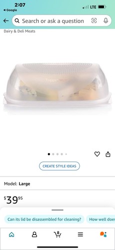 Nuovo tupperware cheese smart - cheese,