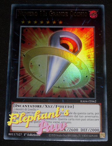 Yugioh numero grande - yugioh, 11: