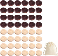 Pezzi Degli Scacchi Da 48 Pezzi E Borsa in Tessuto Bianco Da 1 Pezzo, Gioco Da T