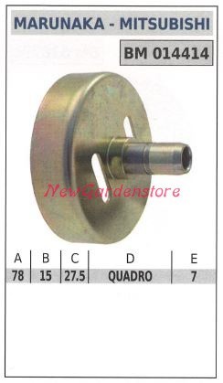 Campana frizione marunaka - campana,