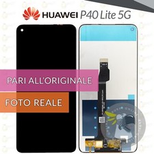 DISPLAY HUAWEI P40 LITE 5G CDY-NX9A SCHERMO LCD TOUCH VETRO PARI ORIGINALE