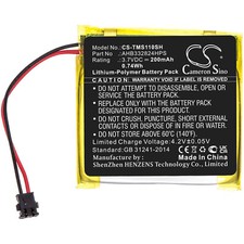 Batterie 3.7V 200mAh Tipo AHB332824HPS Per TomTom Spark Cardio + Music GPS