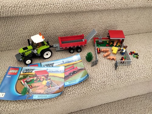 Lego city pig - city, tractor