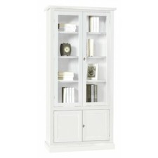 White matte display cabinet - display,