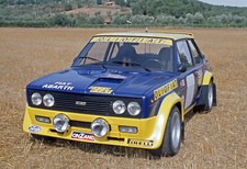 FIAT 131 ABARTH  poster auto