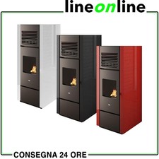 Stufa a pellet doppia