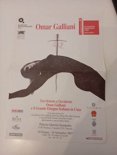 Omar galliani tra oriente - tra, e