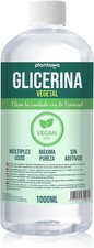Glicerina Vegetale Liquida 1L Pura 99,5% Idratante Naturale per Pelle e Capell T