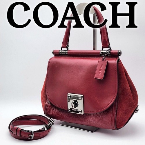 Coach 38388 red - coach, suede